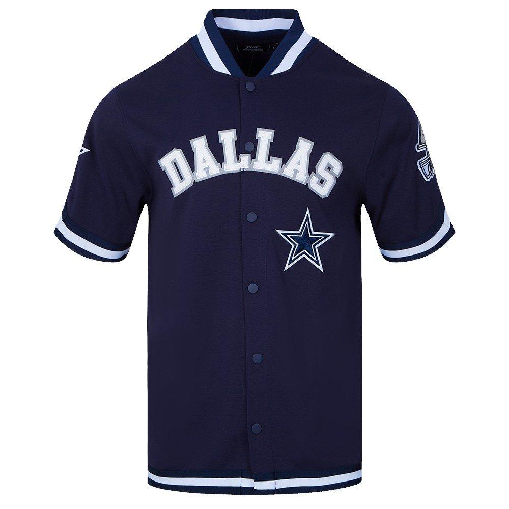 Pro Standard Men's NFL Dallas Cowboys Classic Warm Up Jacket - Navy - NAVY